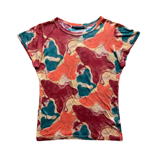 Yohji Yamamoto SS06 Abstract Camo T-Shirt