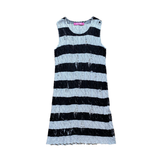 Junya Watanabe AW02 Distressed Knit Dress