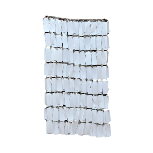 Paco Rabanne Fringed Paulette Chainmail Skirt