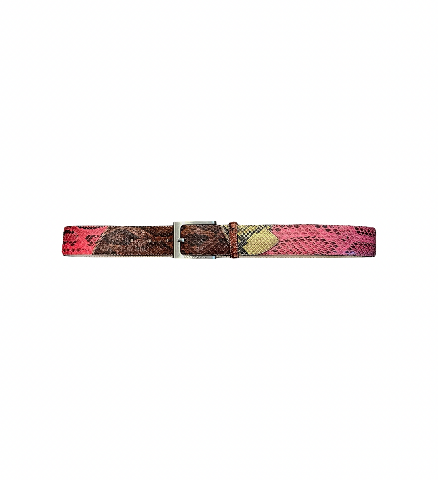 Dolce & Gabbana Python Belt