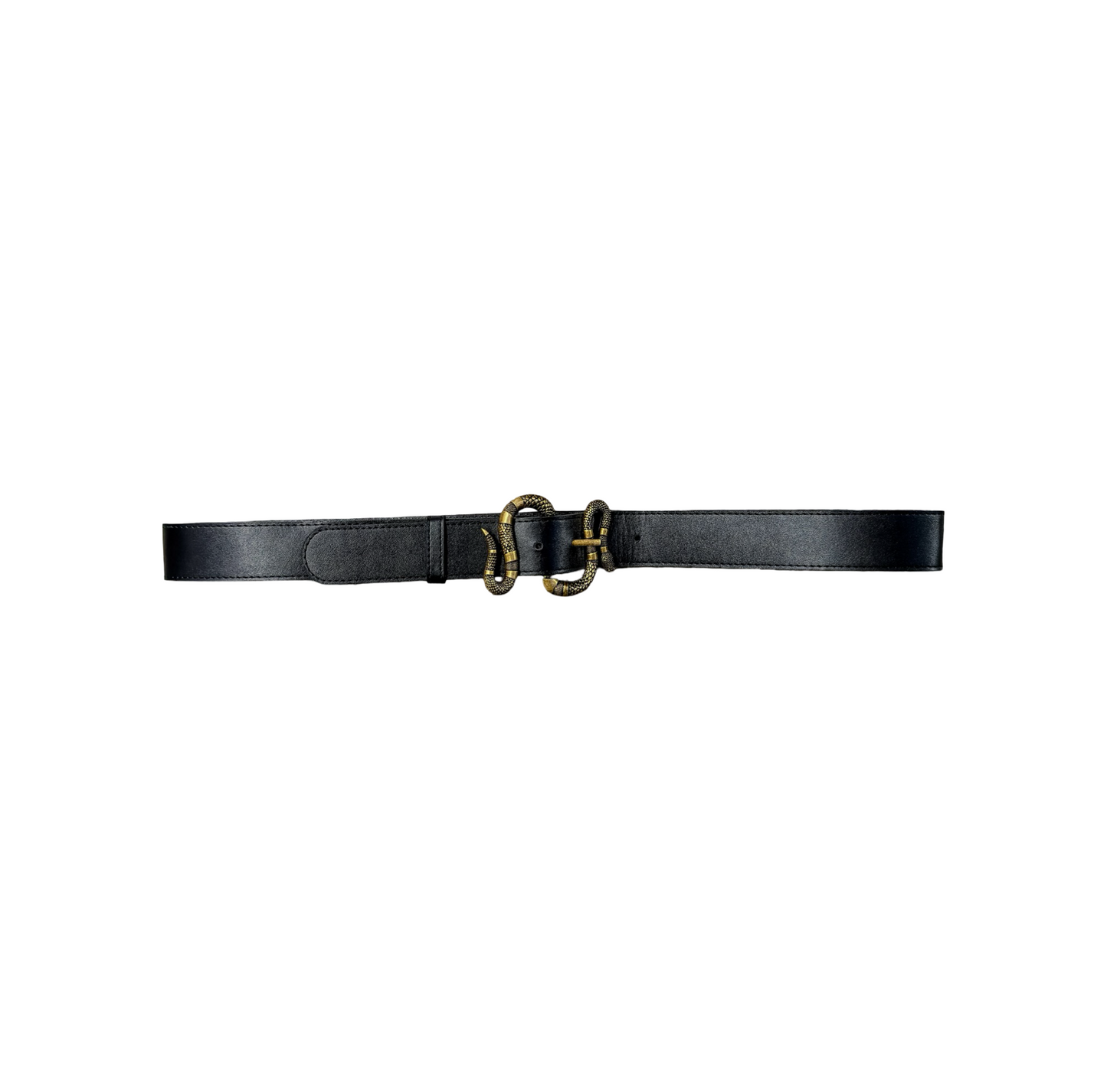 Gucci Vintage Snake Buckle Belt