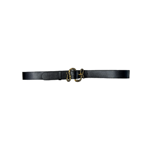 Gucci Vintage Snake Buckle Belt