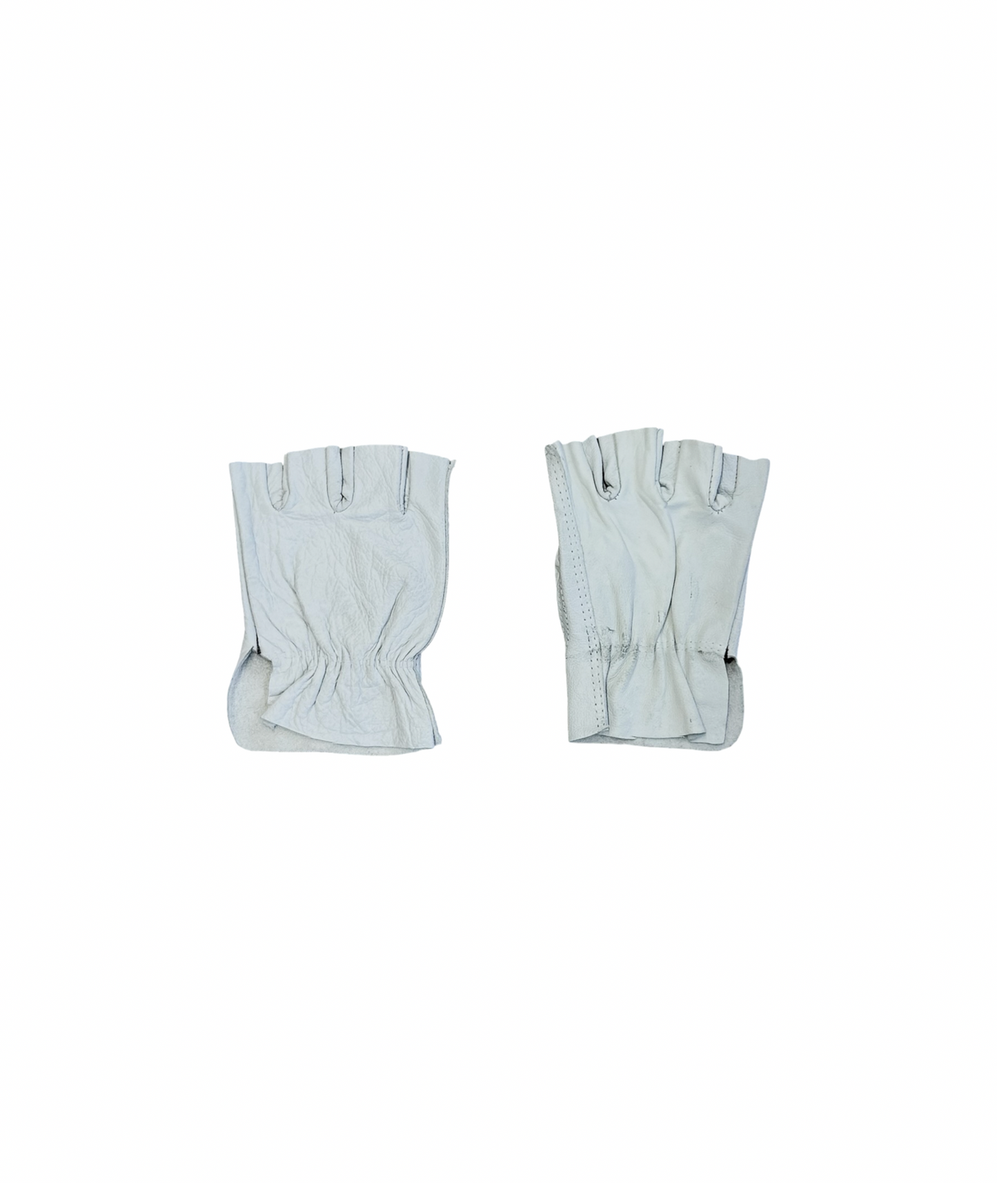Vintage Distressed Leather Gloves