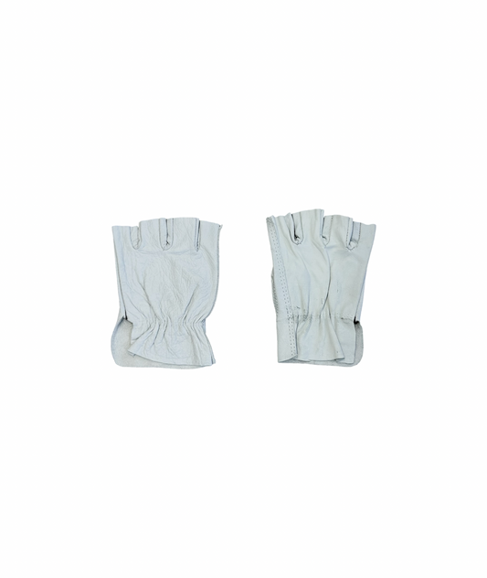 Vintage Distressed Leather Gloves