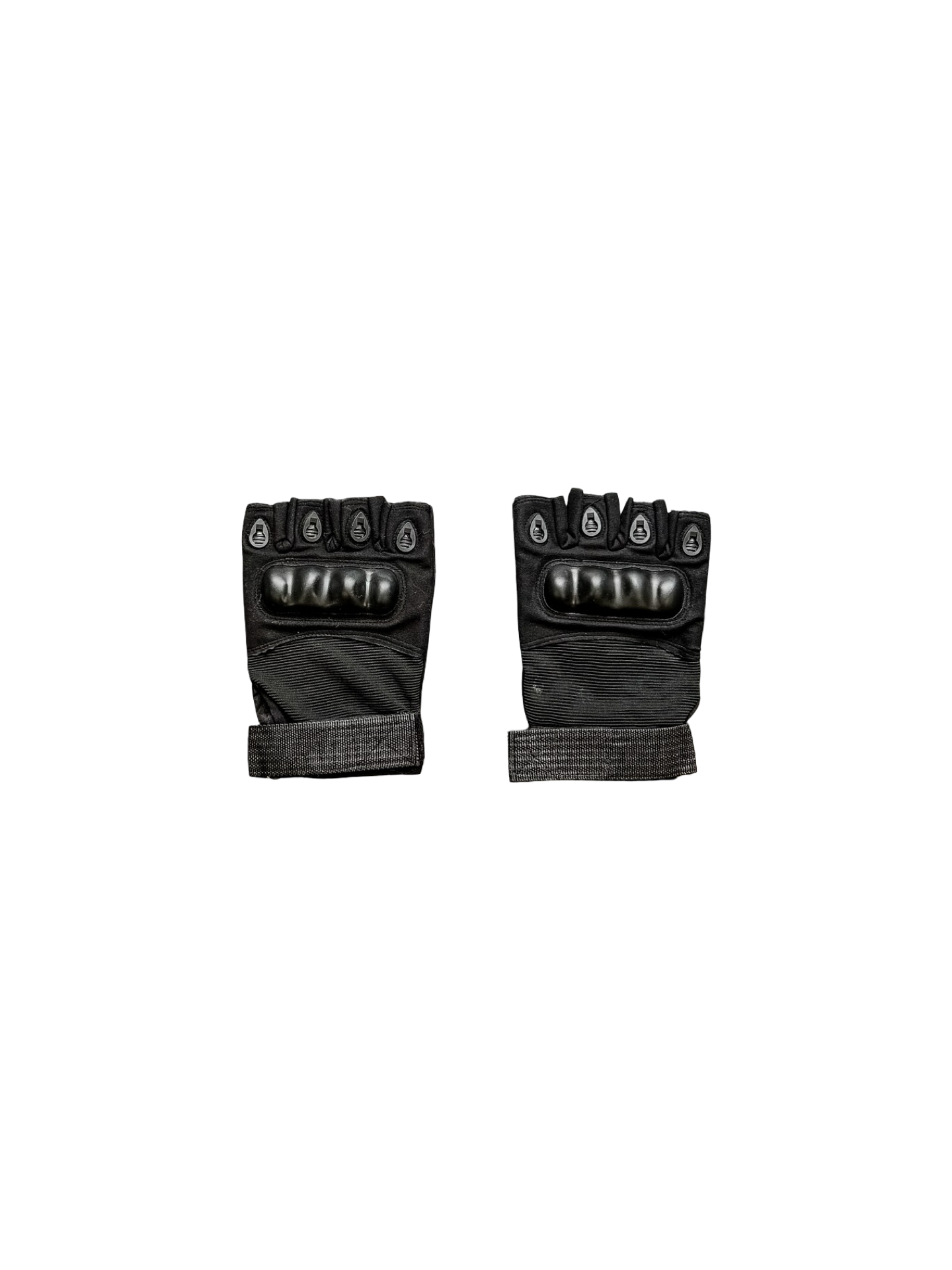 Vintage Fingerless Armored Gloves