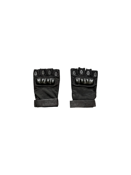 Vintage Fingerless Armored Gloves