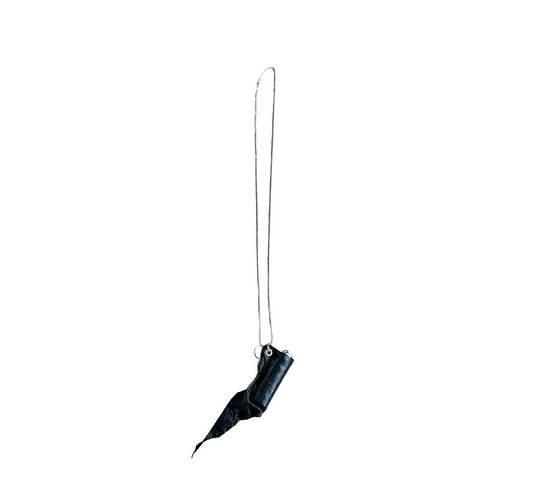 Alexander Dignova x ANT/ANTI Leather Lighter Holder Necklace