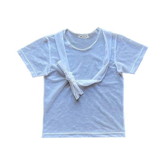 Comme Des Garçons 80's Mesh Ribbion T-Shirt
