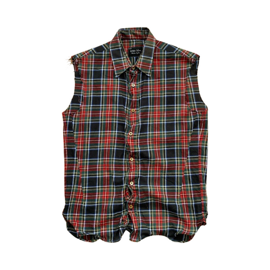 Number (N)ine SS05 Wired Sleeveless Flannel