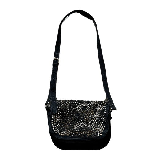 Balmain AW09 Studded Leather Shoulder Bag