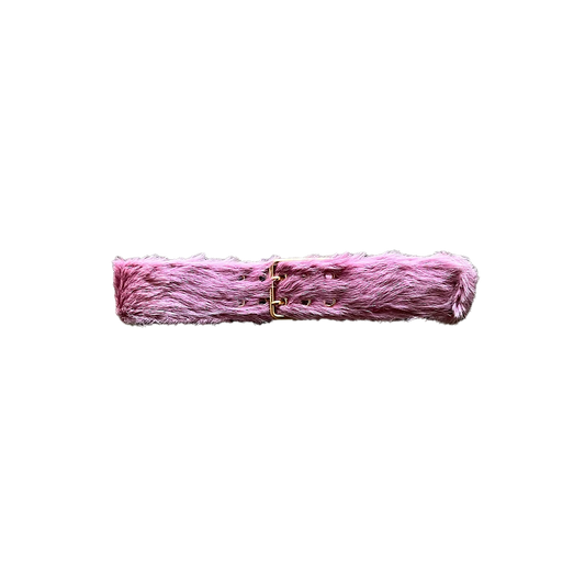 Prada AW17 Fur Belt