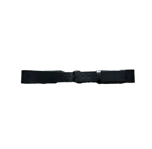 Raf Simons Leather Patch Belt