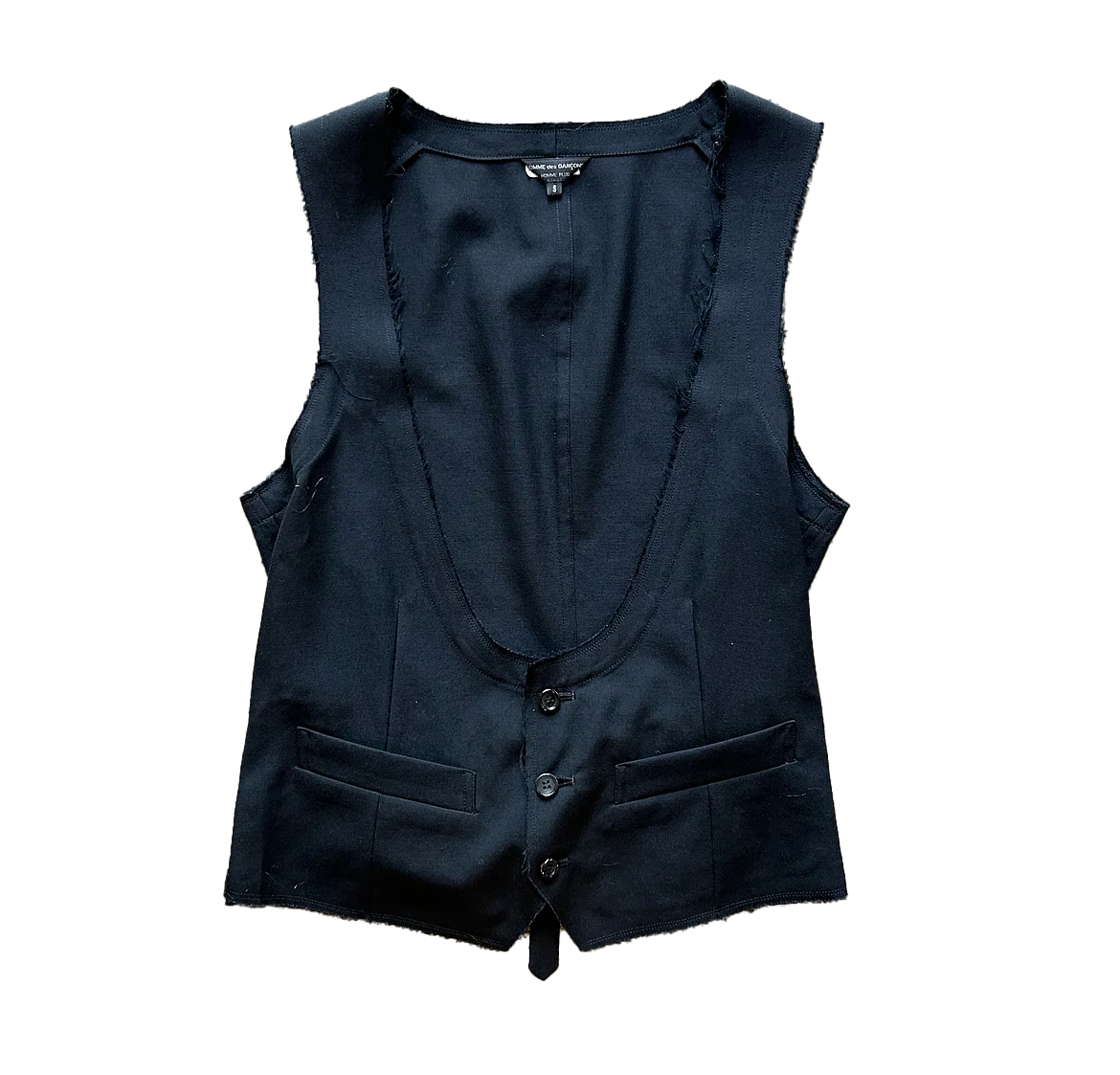 Comme Des Garçons Homme AD17 Distressed Vest