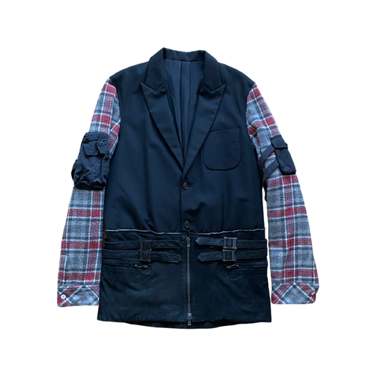 Number (N)ine AW05 High Streets Hybrid Blazer