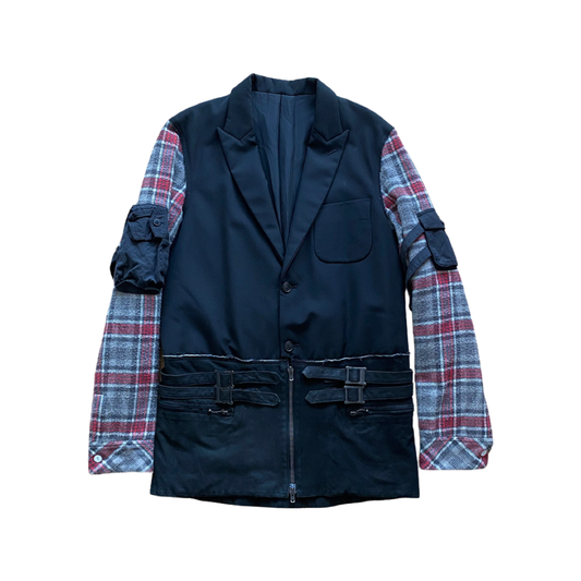 Number (N)ine AW05 High Streets Hybrid Blazer