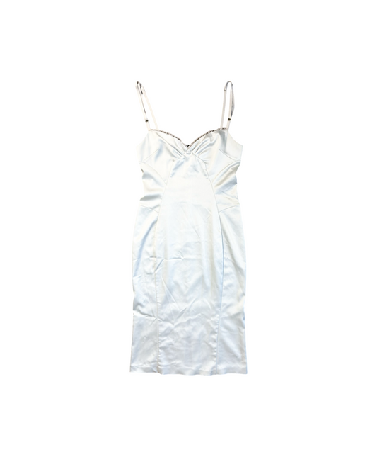Dolce & Gabbana 90's Silver Cocktail Dress