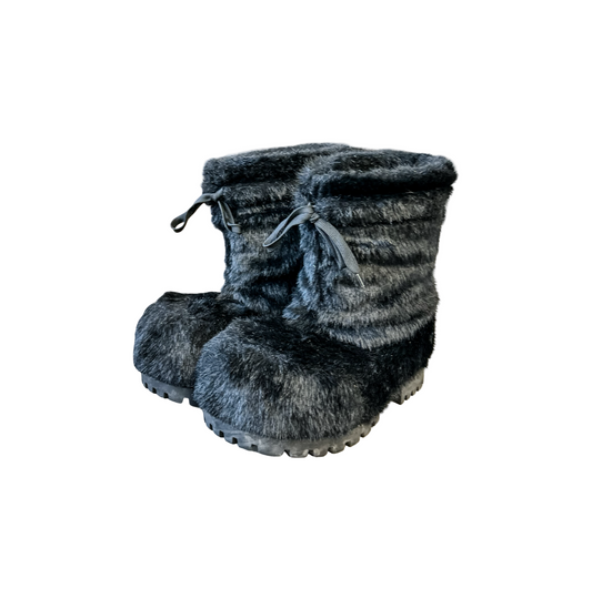 Balenciaga Fur Alaska Boots