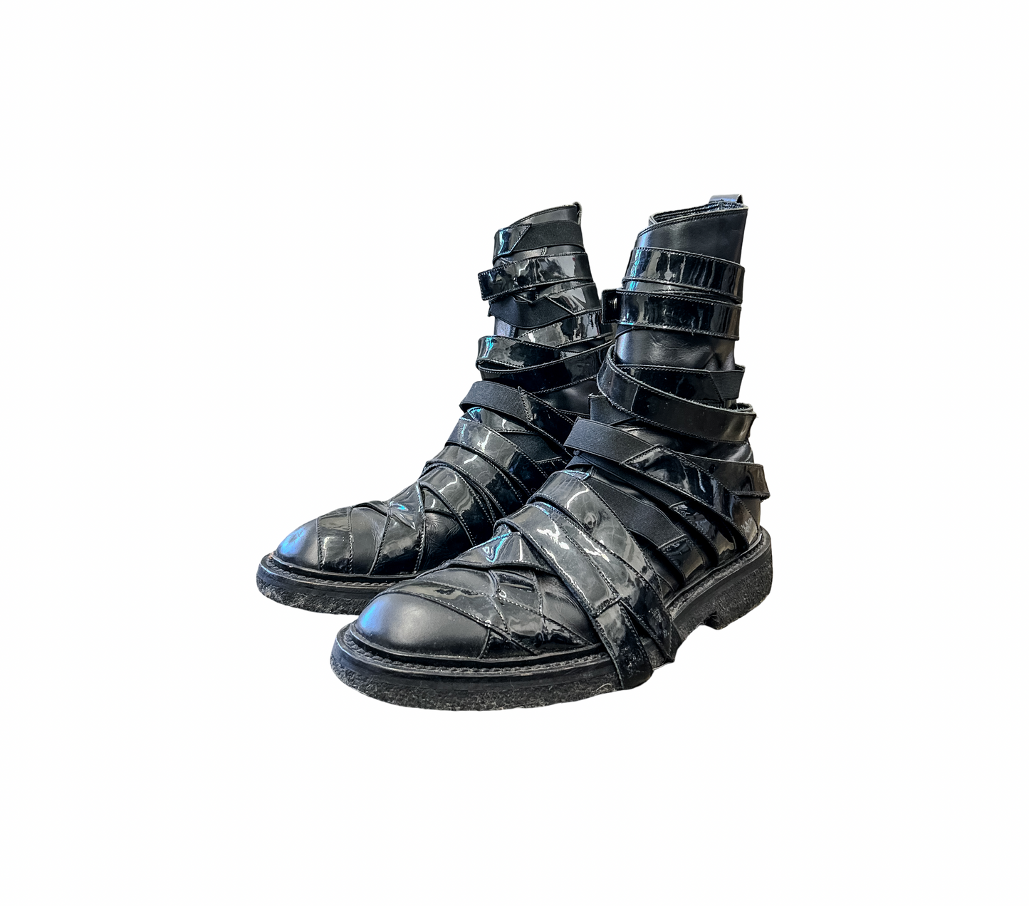 Dior Homme AW08 Bondage Strap Boots