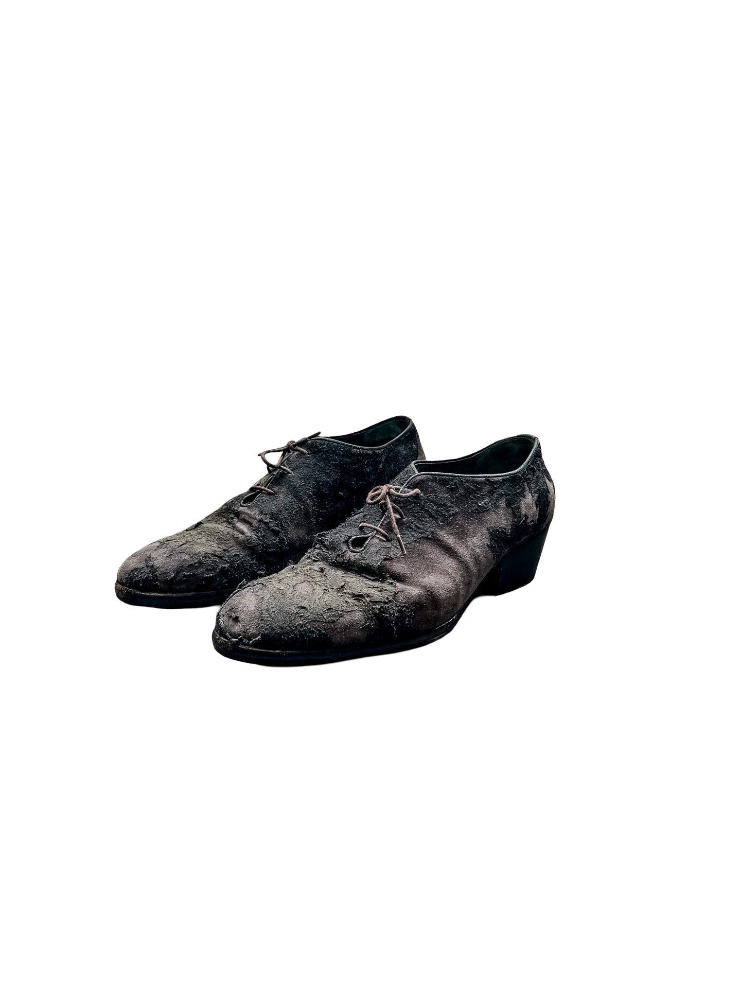 Maison Martin Margiela AW05 Destroyed Moss Oxfords