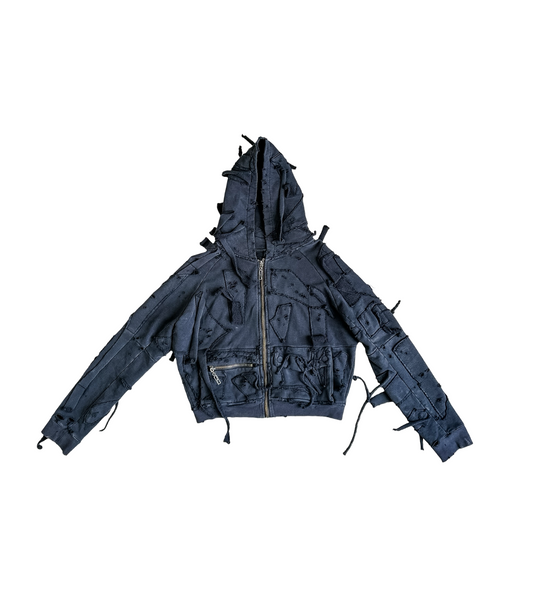 ANT/ANTI Distressed Scrap Hoodie