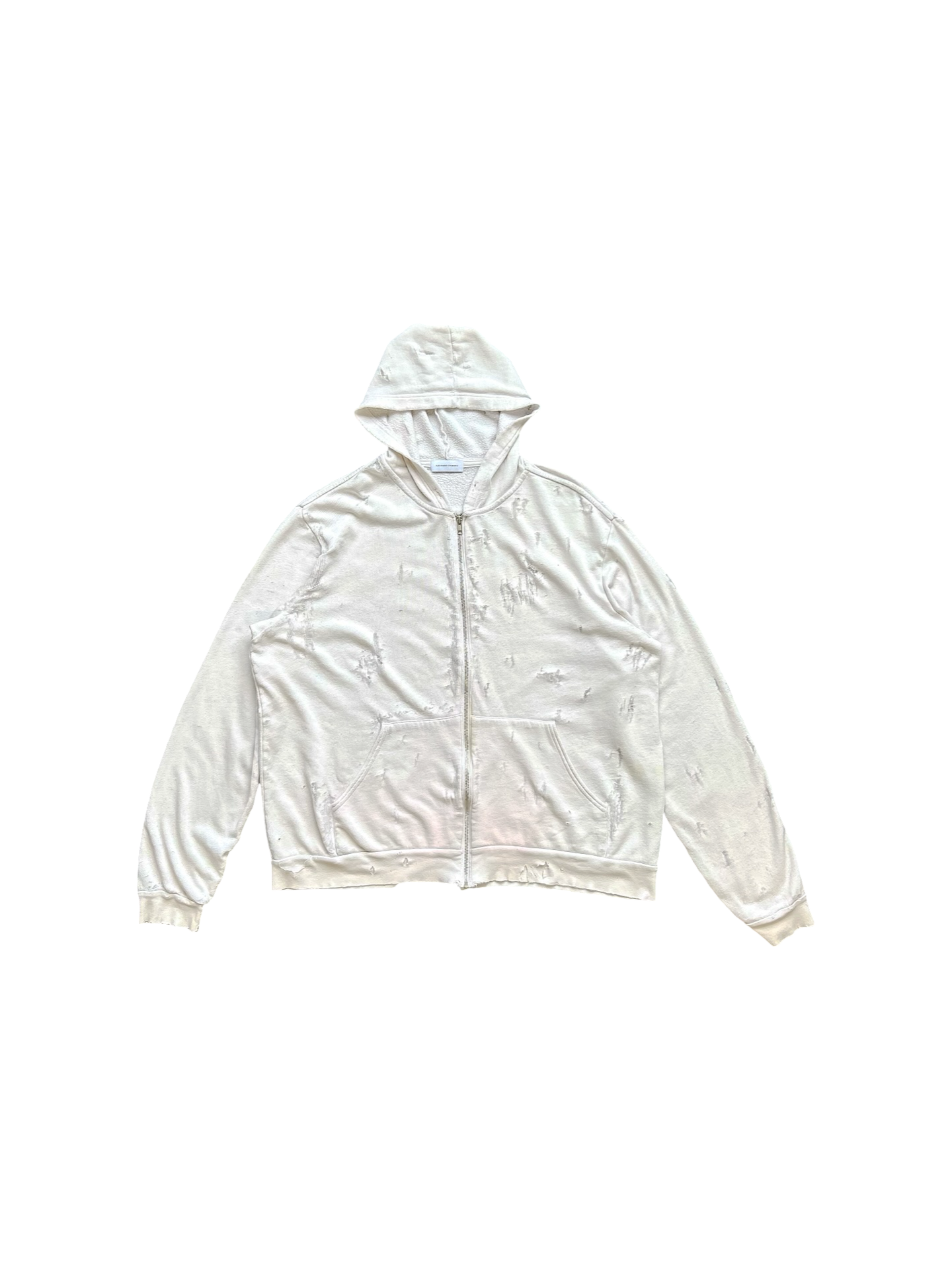Alexander Digenova Distressed Logo Hoodie