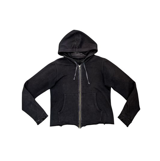 Rick Owens Early 2000's Zip Up Hoodie