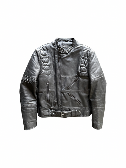 Vintage 90's Steinmark Leather Biker Jacket