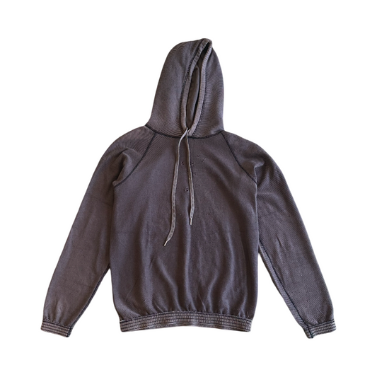 Number (N)ine Distressed Shield Hoodie (Inside Out)