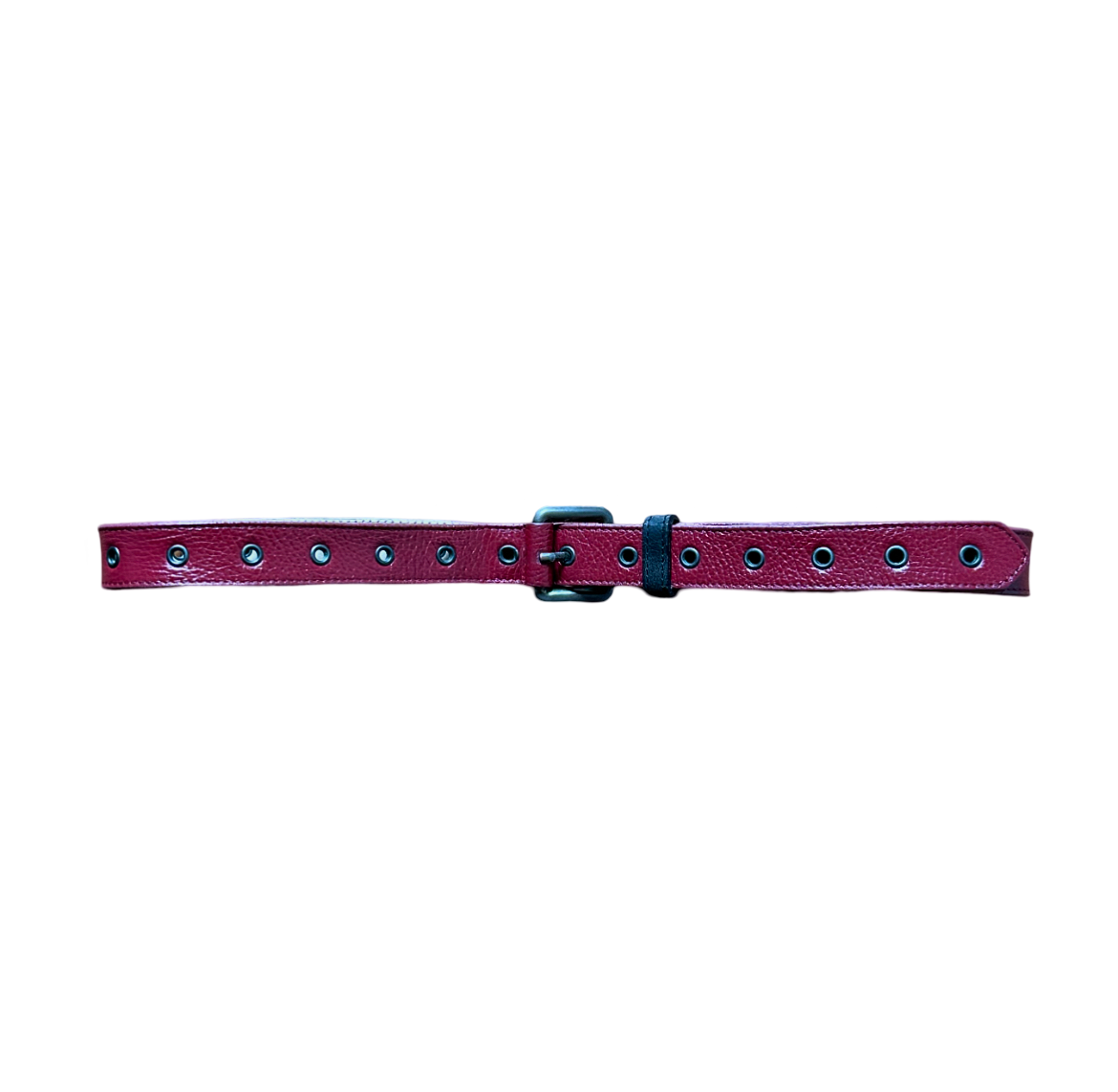 Alexander McQueen Leather Eyelet Belt