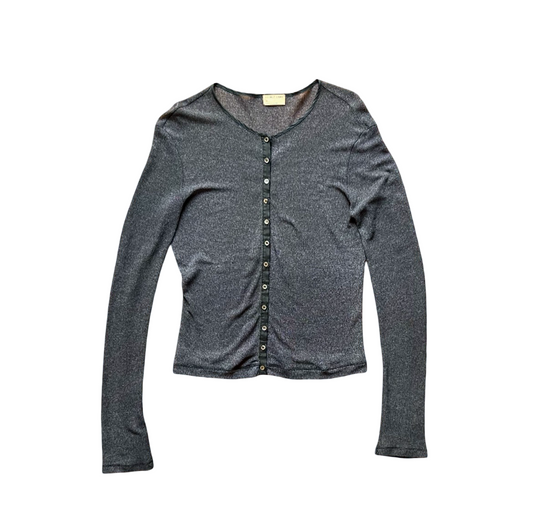 Helmut Lang SS99 Chainmail Cardigan Sweater