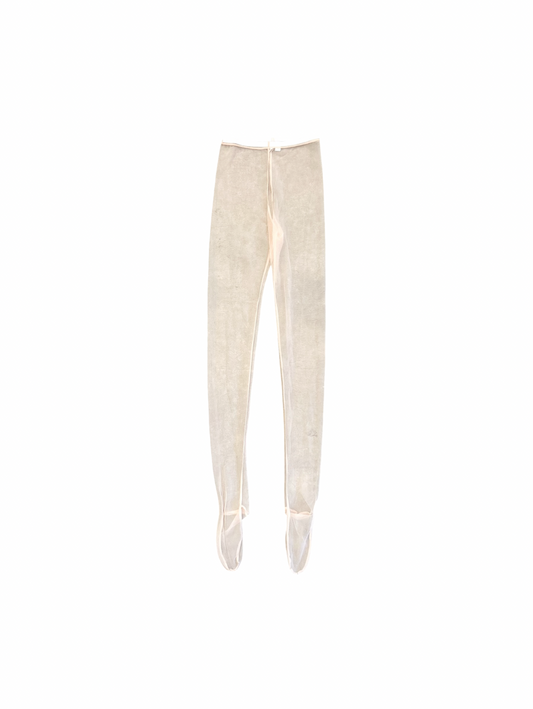 Comme Des Garçons Nude Mesh Leggings