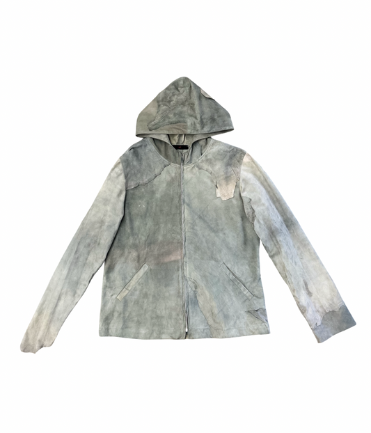 ANT/ANTI Scrap Leather Hoodie