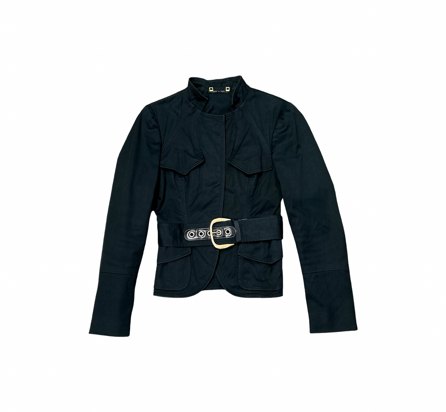 Gucci AW04 Cropped Military Jacket