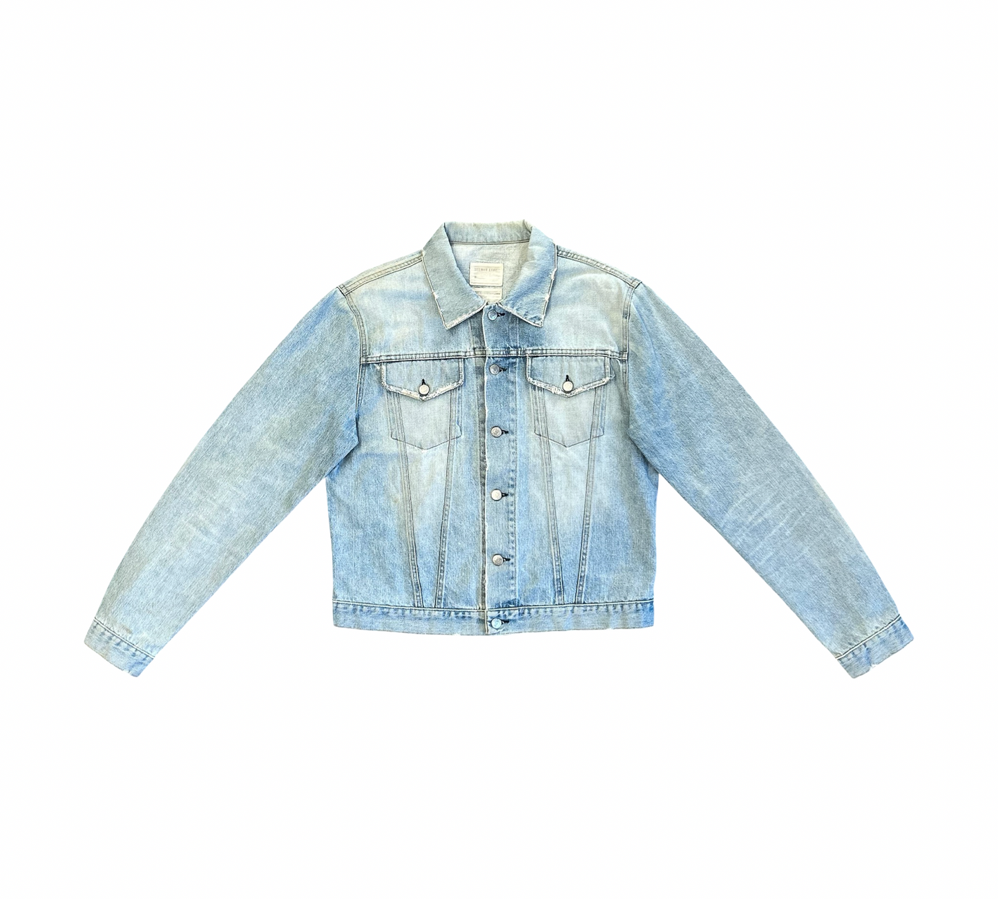 Helmut Lang 2000's Distressed Denim Jacket