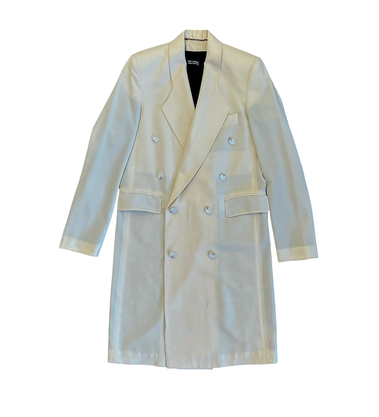 Raf Simons AW00 Double Breasted Overcoat