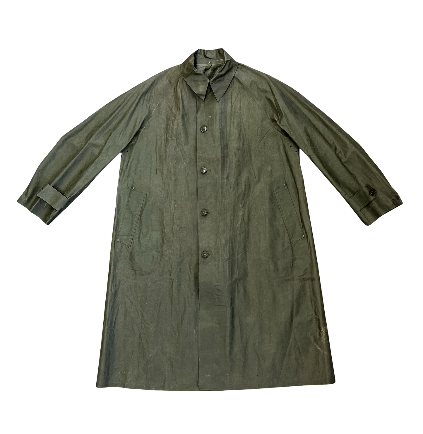 Vintage 1940's Resin Coated Monarch Coat