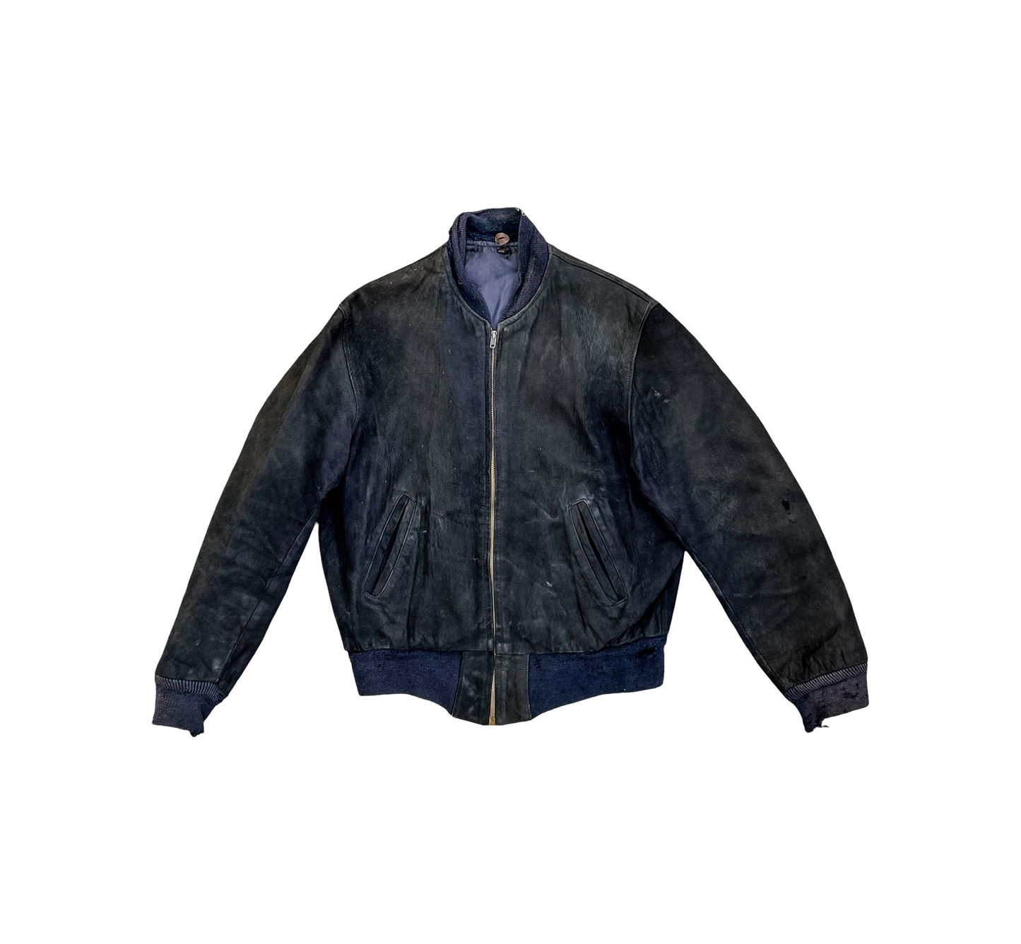 Vintage 60's Suede Bomber Jacket