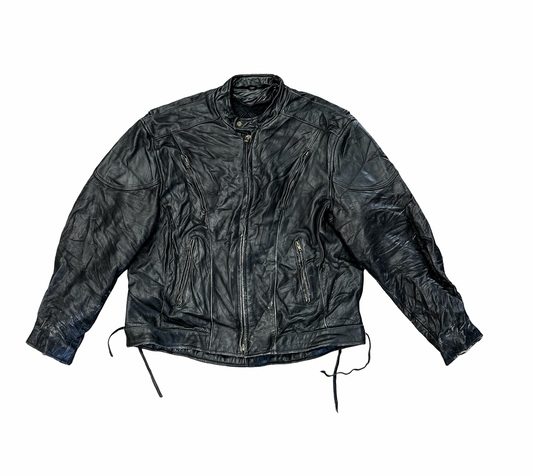 Vintage Oversized Leather Jacket