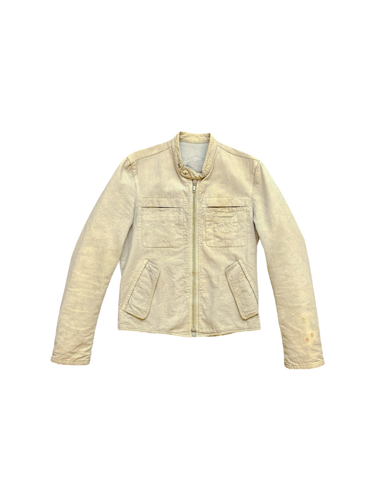 Vintage Vulpinari Rimini Cotton Cafe Racer Jacket