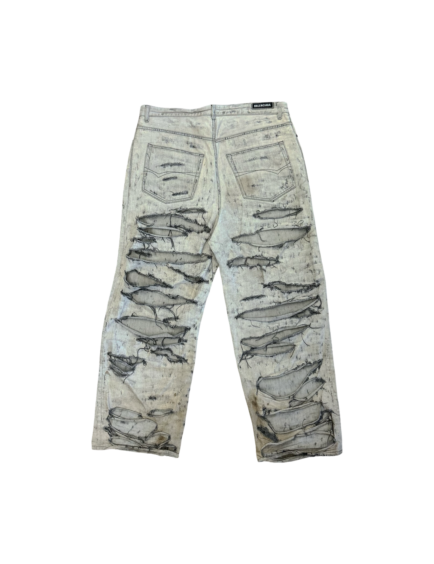 Balenciaga SS23 Distressed Jeans