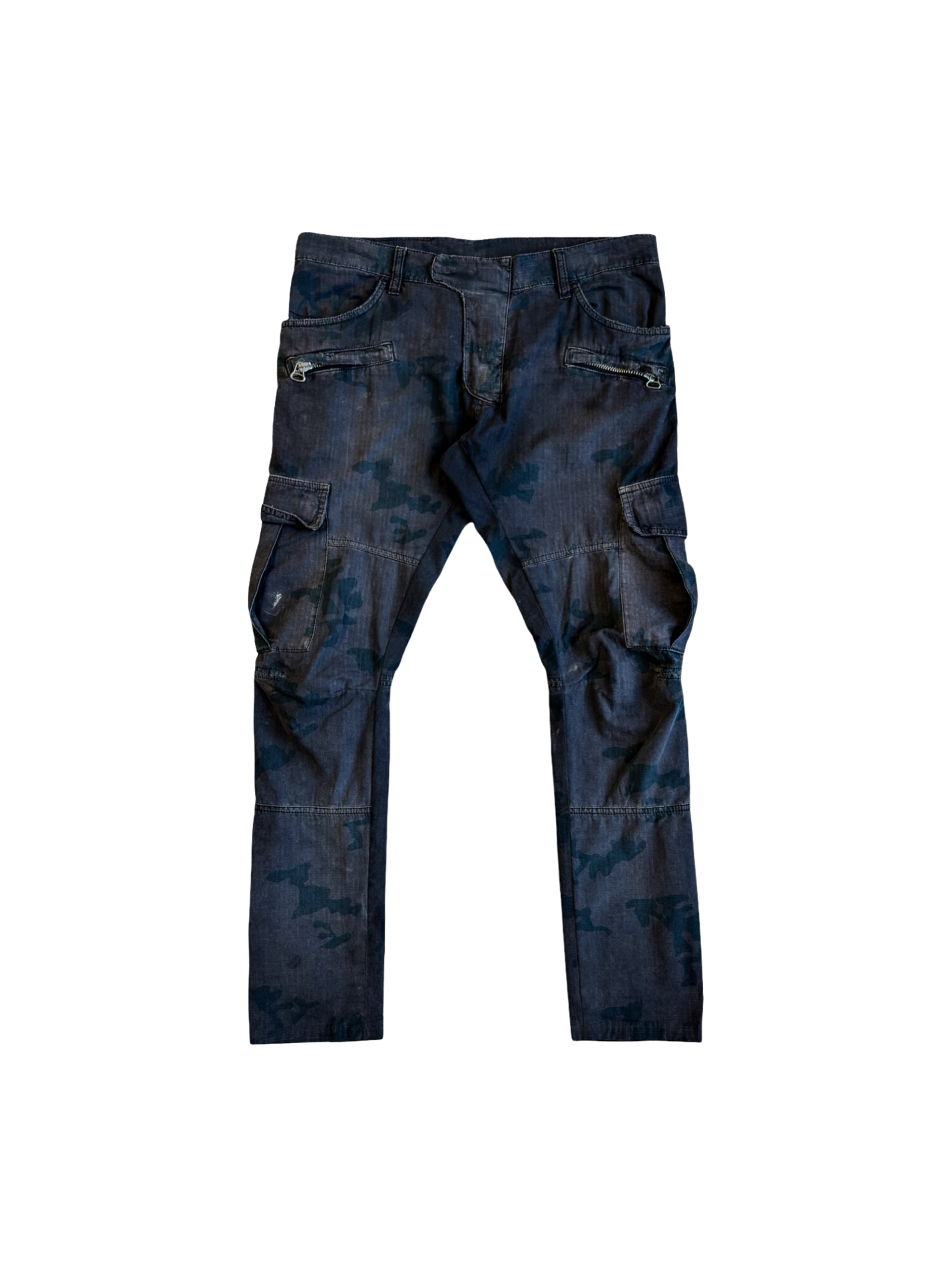 Balmain SS10 Camo Cargo Pants