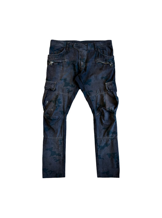 Balmain SS10 Camo Cargo Pants