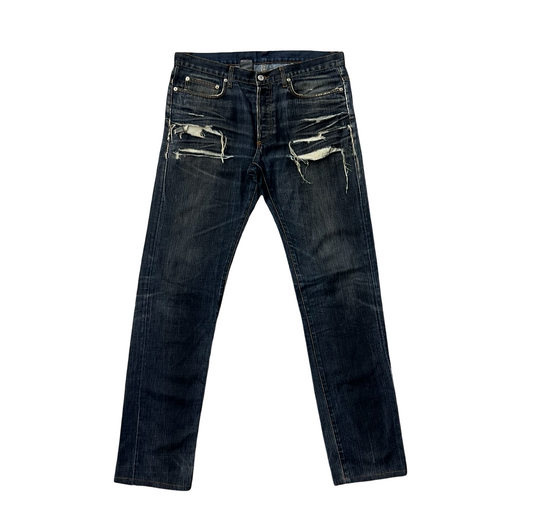 Dior Homme by Hedi Slimane Distressed Jeans