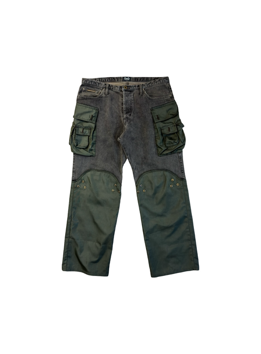 Dolce & Gabbana AW03 Hyrbid Cargo Pants