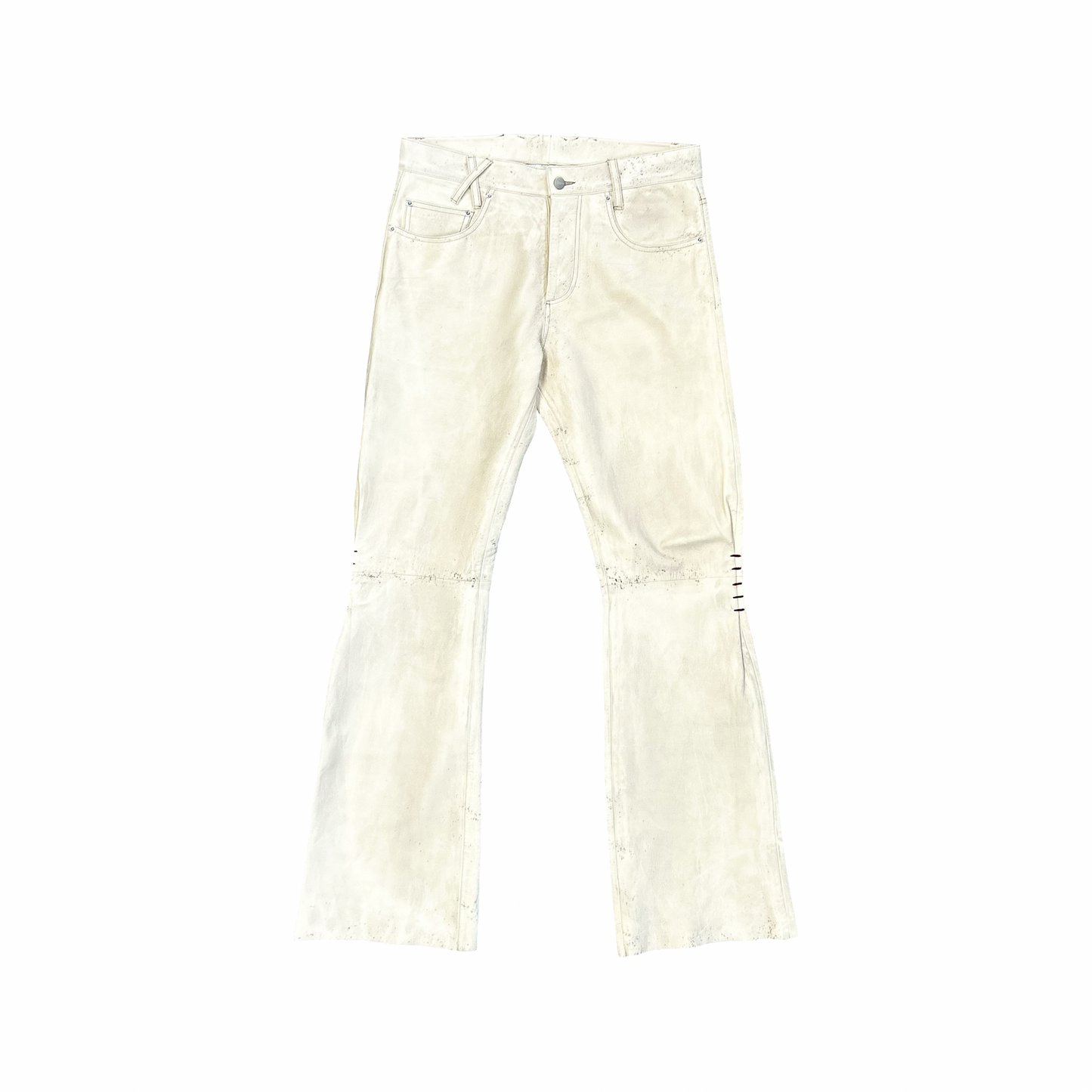 Enfants Riches Deprimes Distressed Leather Pants