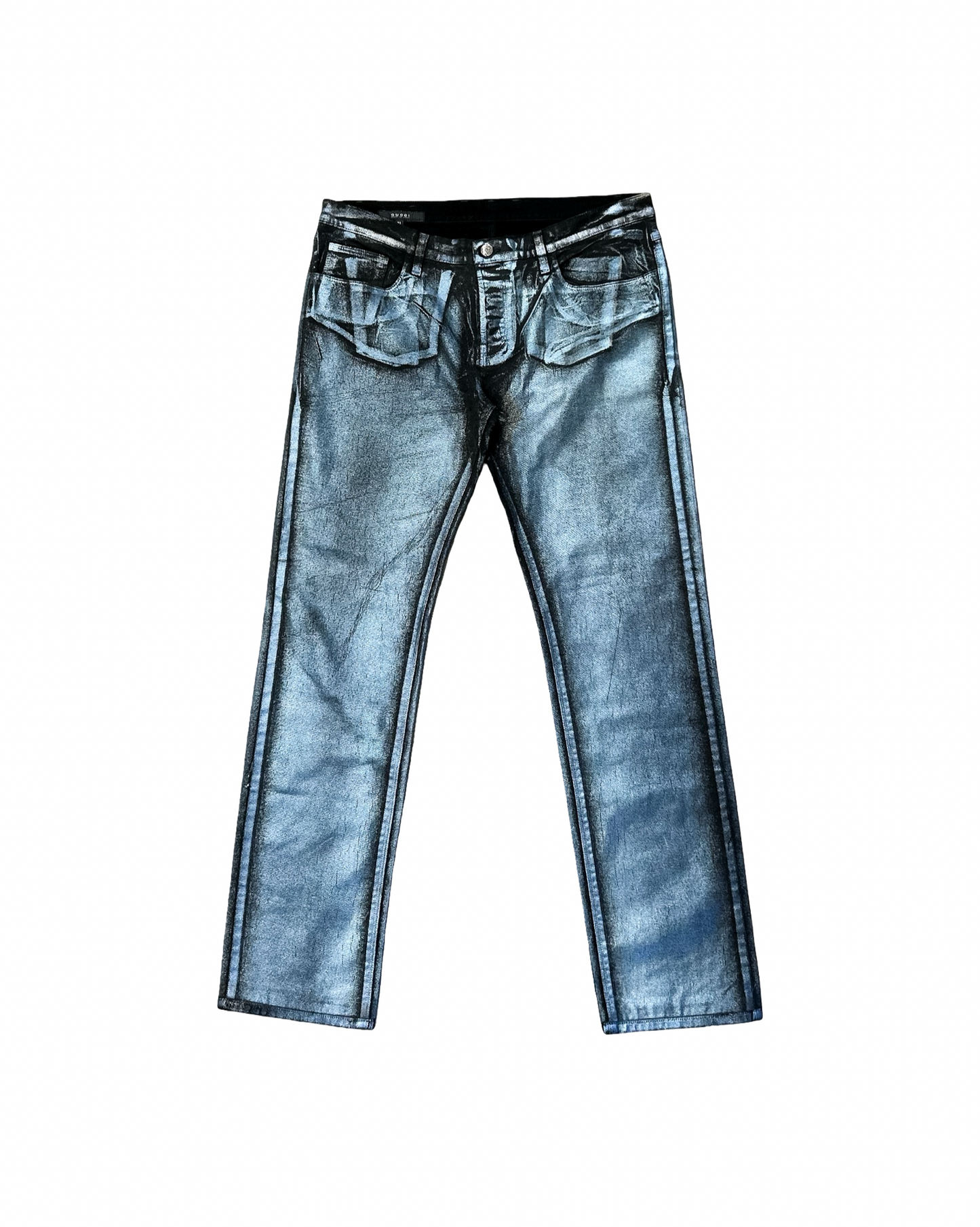 Gucci AW09 Coated Denim