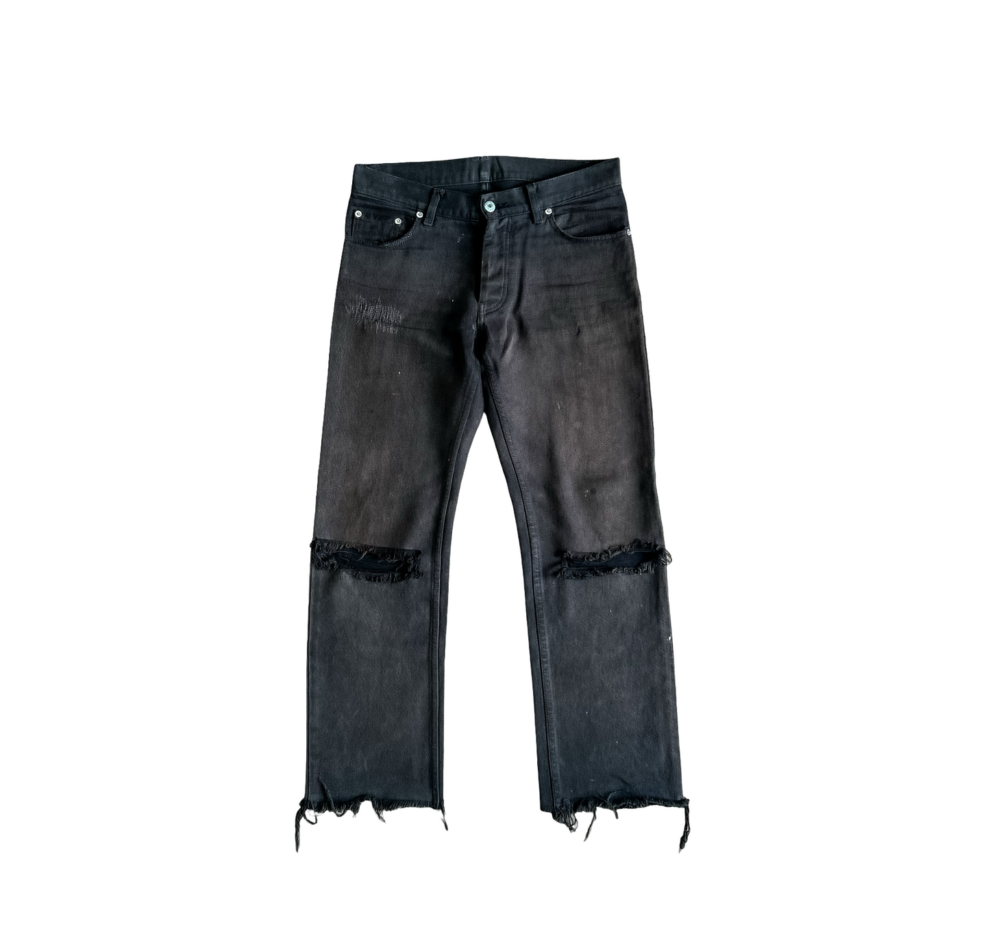 Helmut Lang Distressed Painter Jeans