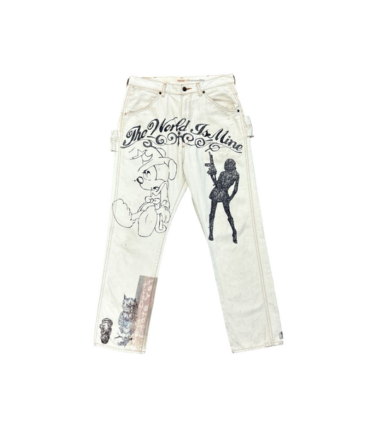 Kapital Custom Hand Drawn Denim