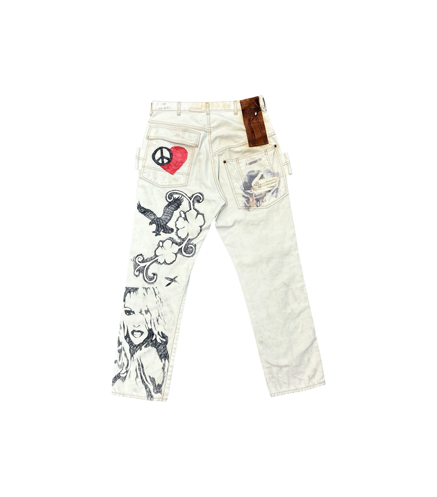 Kapital Custom Hand Drawn Denim