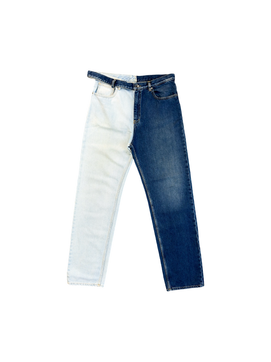 Maison Margiela AW19 Two Tone Denim